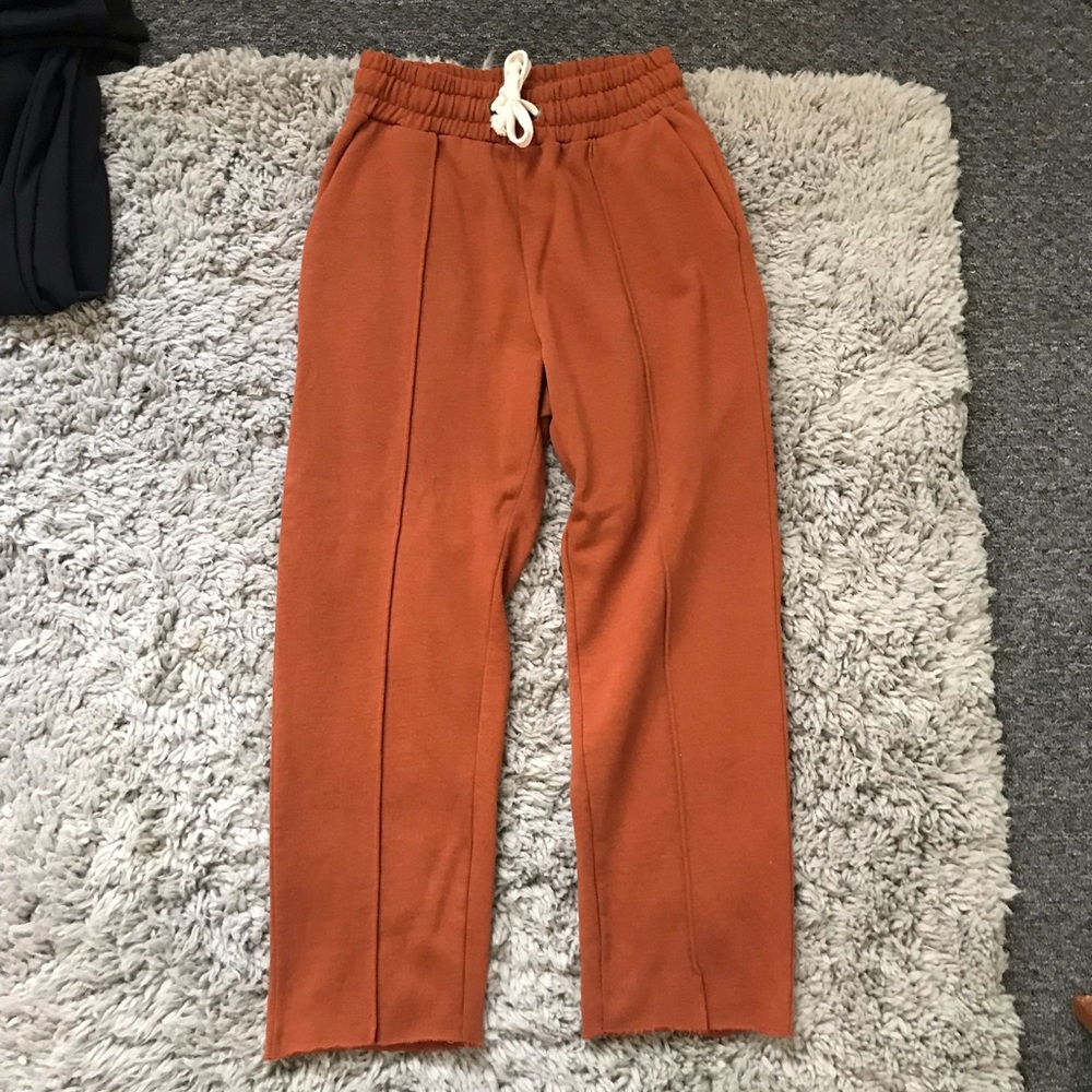 Urban Outfitters - burnt orange sweatpants - NWOT